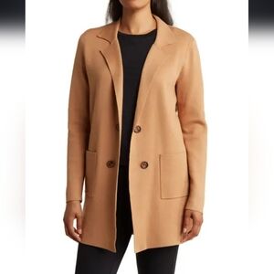 Women's Tan Blazer Coat NWOT